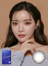 Lensme Holiris Asian Fit Black Monthly Colored Contact Lenses (2p)